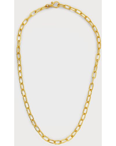 Gurhan 24K Cable Chain Necklace, 20"L - Metallic