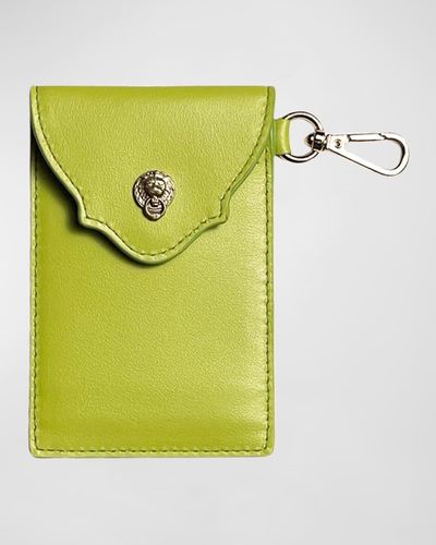 Bell'INVITO Keychain Card Case - Green