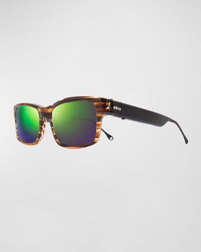 Revo Sonic 1 All-in-one Polarized Bluetooth Sunglasses - Green