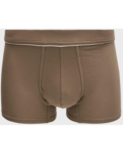Zegna Seacell Trunks - Brown
