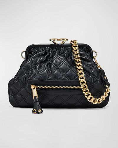 Marc Jacobs Re-Edition Quilted Leather Little Stam Bag - Blue