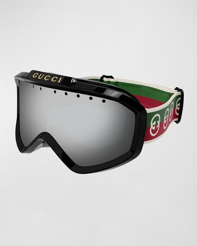 Gucci Mirrored Mask Injection Ski Goggles - Multicolor