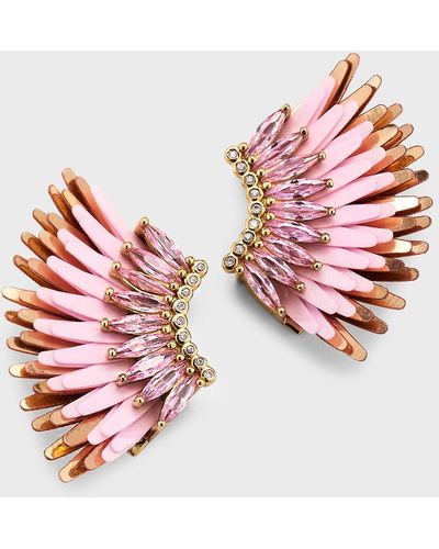 Mignonne Gavigan Lux Mini Madeline Earrings - Pink