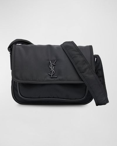 Saint Laurent Niki Ysl Messenger Bag - Black