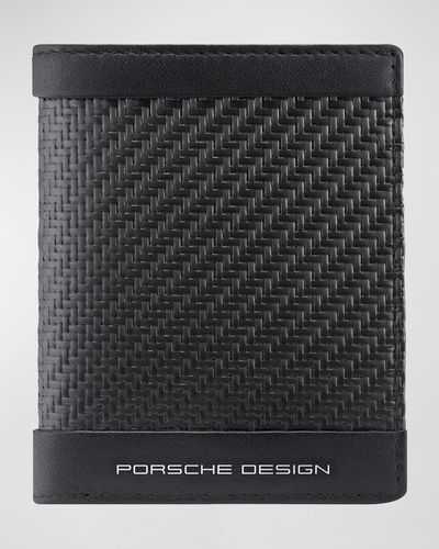Porsche Design 6-Card Carbon Fiber Wallet - Black