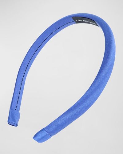 L. Erickson Slim Padded Headband - Blue