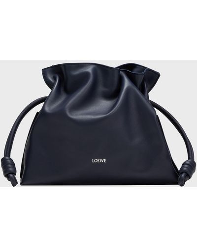 Loewe Flamenco Clutch Bag - Blue