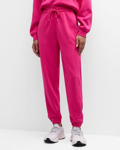 adidas By Stella McCartney Truecasuals Organic Cotton Drawstring Sweatpants - Pink