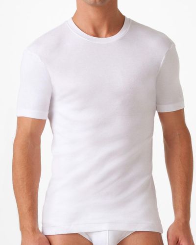 2xist Pima Crewneck T-Shirt - White