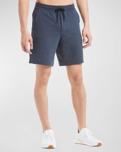 PUBLIC REC Weekend Cotton-stretch Shorts - Blue