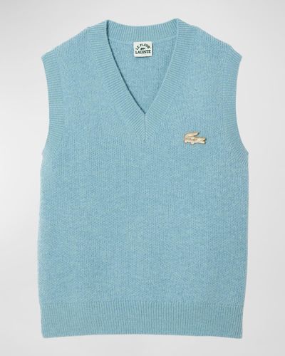 Lacoste Sleeveless sweaters for Men | Online Sale up to 35% off | Lyst