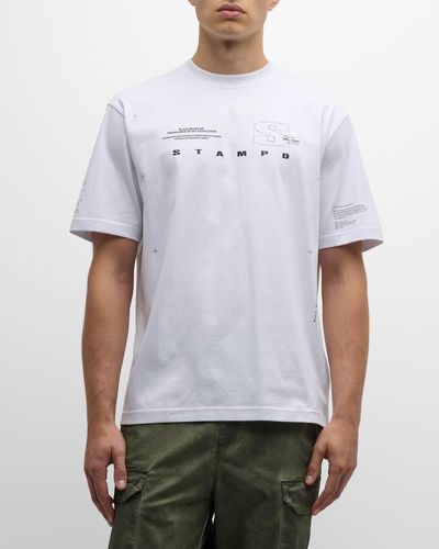 Stampd Mountain Transit Relaxed T-Shirt - White