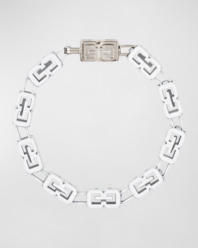 Givenchy G Cube Glow-in-the-dark Bracelet - Metallic