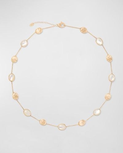 Marco Bicego 18k Siviglia Mother-of-pearl Necklace - Natural