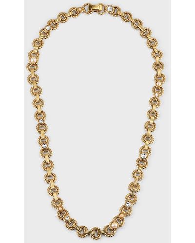 Gas Bijoux Mistral Necklace With Gemstones - Metallic