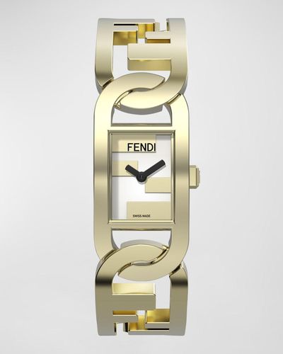 Fendi O'Lock Gourmette Watch - Metallic