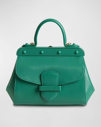 Franzi Margherita Small Leather Top-handle Bag - Green