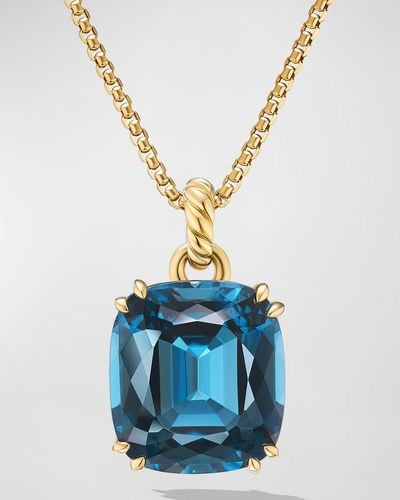 David Yurman Marbella Enhancer With Gemstones - Blue