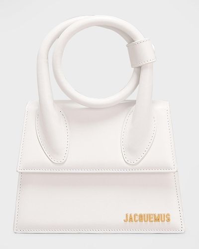 Jacquemus Le Chiquito Noeud Satchel Bag - White