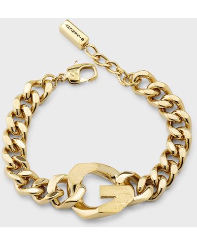 Givenchy G-Chain Large Golden Bracelet - Metallic