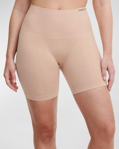 Chantelle Smooth Comfort Mid-thigh Shaping Shorts - Natural