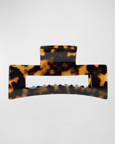 France Luxe Large Cutout Rectangle Jaw Hair Clip - Multicolor