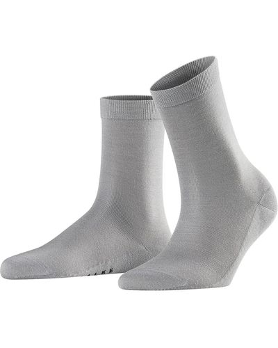 FALKE Sensual Silk Socks - Gray