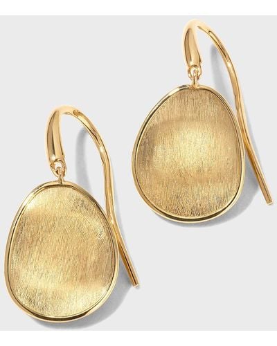 Marco Bicego Lunaria 18k Gold Drop Earrings - Metallic