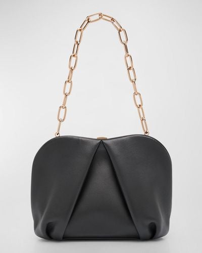 Gabriela Hearst Taylor Leather Clutch Bag - Black