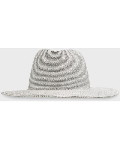 Eugenia Kim Blaine Nylon & Polyester Fedora Hat - White