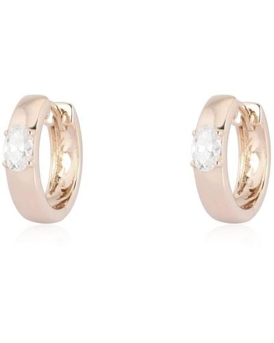 Kastel Jewelry Marquis Diamond Earrings - White