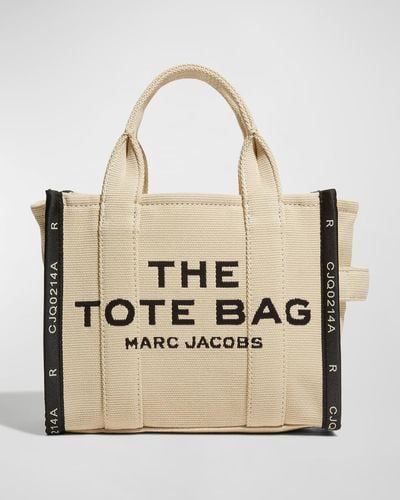 Marc Jacobs The Jacquard Small Tote Bag - Natural