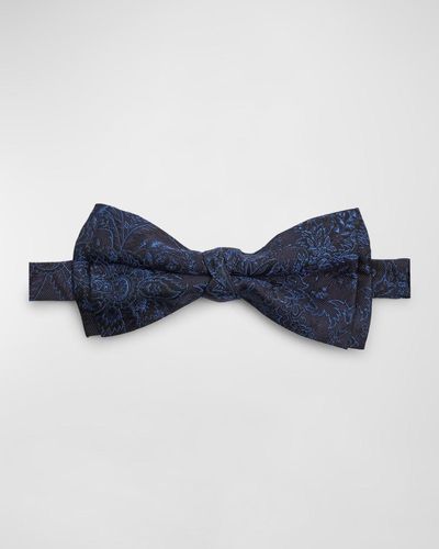 Etro Printed Bow Tie - Blue