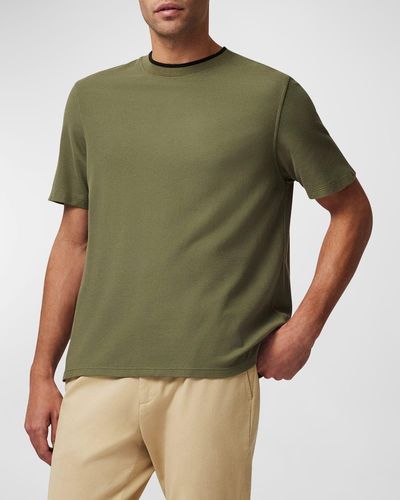 ATM Pique Pima Cotton T-Shirt - Green