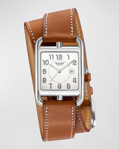 Hermès Cape Cod Watch, Large Model, 37 Mm - White