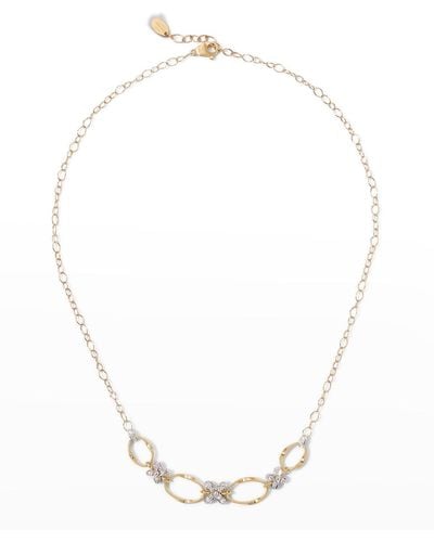 Marco Bicego Marrakech Onde Yellow And White Gold Long Necklace