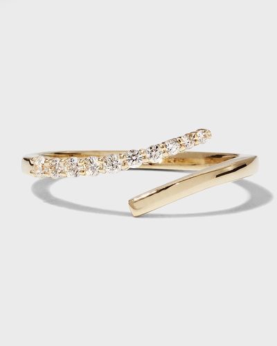 Lana Jewelry Flawless Graduating Diamond Ring - Yellow
