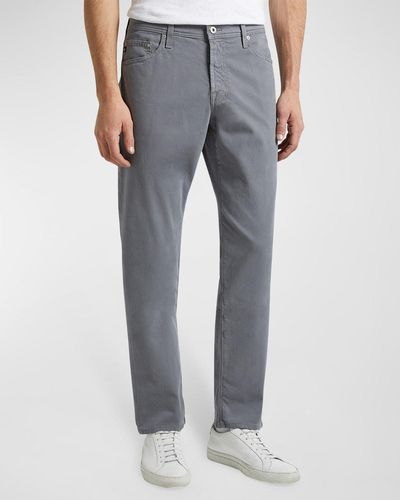 AG Jeans Tellis Modern Slim Sud Twill Pants - Gray