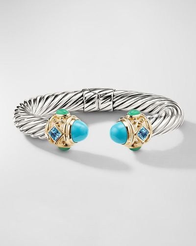 David Yurman | Jewelry | David Yurman Cable With Gold Mm Bracelet | Poshmark