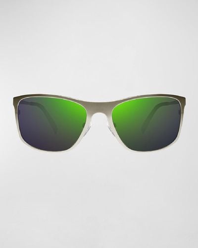 Revo Meridian Polarized Sunglasses - Green