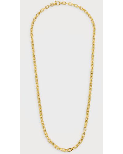 Gurhan 24K Cable Chain Necklace, 24"L - White