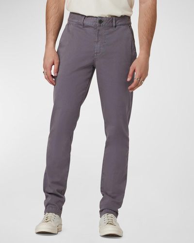 Hudson Jeans Classic Slim-Straight Chino Pants - Blue