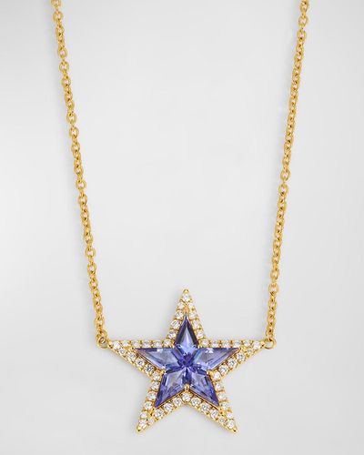 Buddha Mama 18K Kite Star Necklace - White