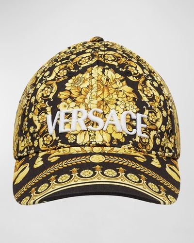 Versace Barocco Baseball Cap - Metallic