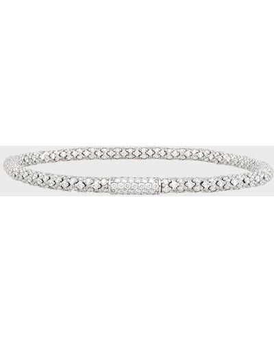 ’ROBERTO DEMEGLIO Gioconda 18K All-Diamond Stretch Bracelet - White