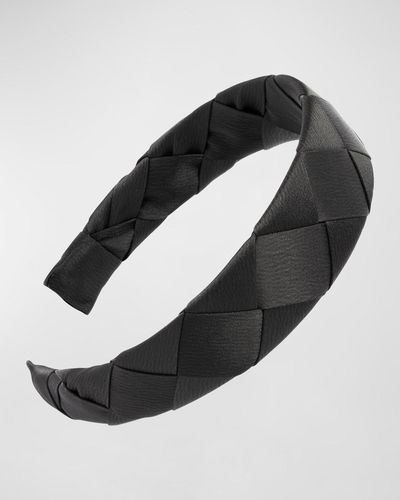 L. Erickson Blair Braided Headband - Black