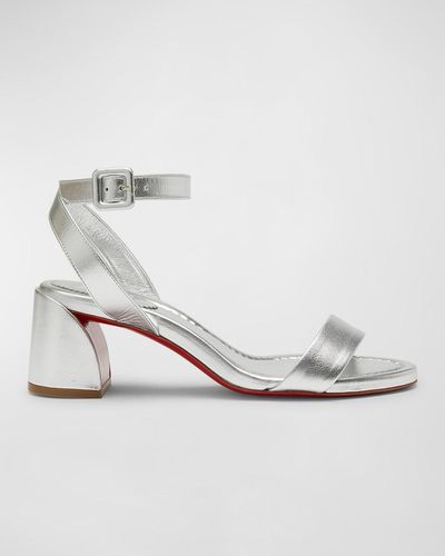 Red bottom shop block heels