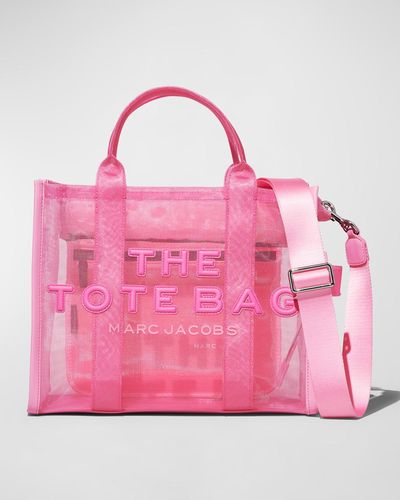 Marc Jacobs The Medium Mesh Tote Bag - Pink