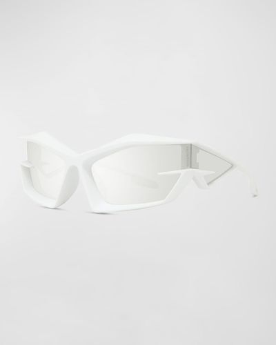Givenchy Givcut Nylon Wrap Sunglasses - White