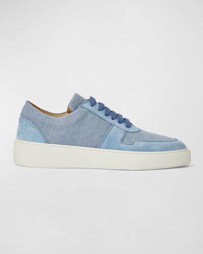 Bruno Magli Darian Low-Top Cupsole Sneakers - Blue